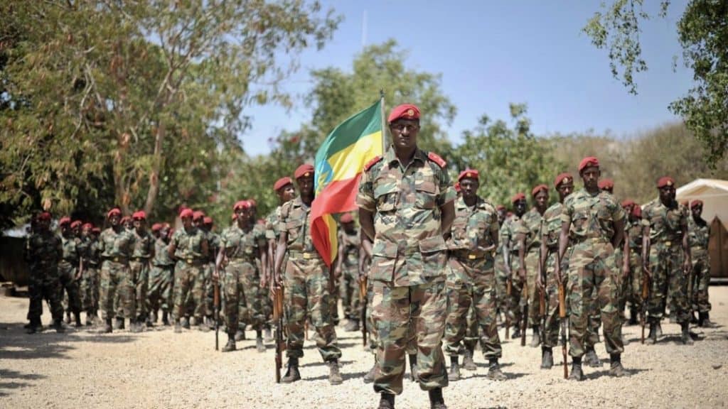 Ethiopian Soldiers in Tigray Region