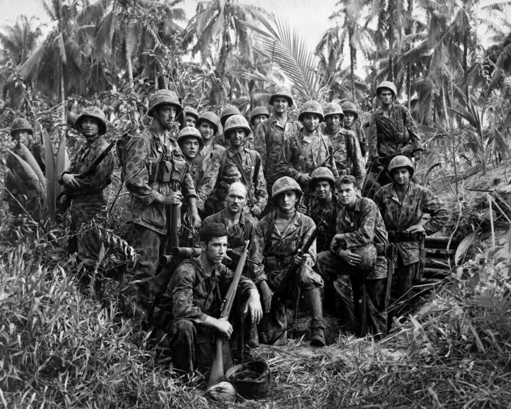 Marine Raider's in Bougainville