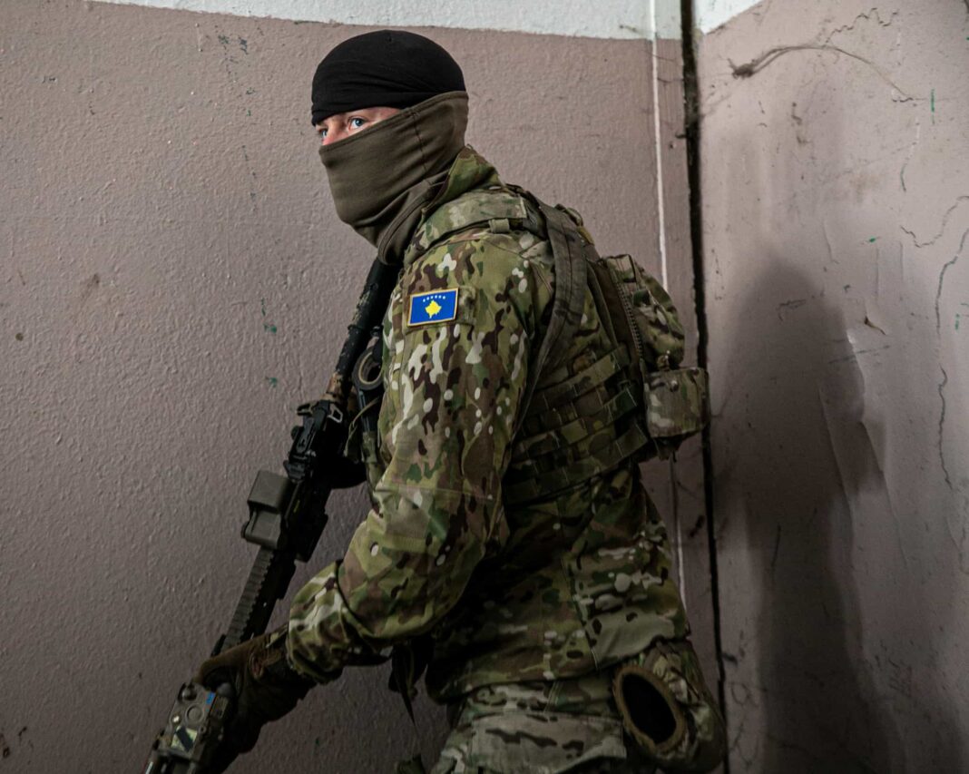Kosovo Special Intervention Unit operator