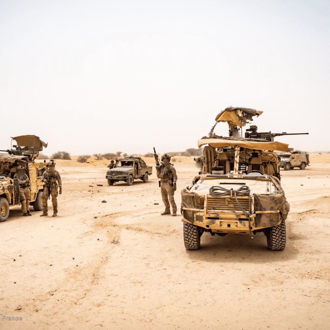 Commando Marine Operators on Patrol in Mali
