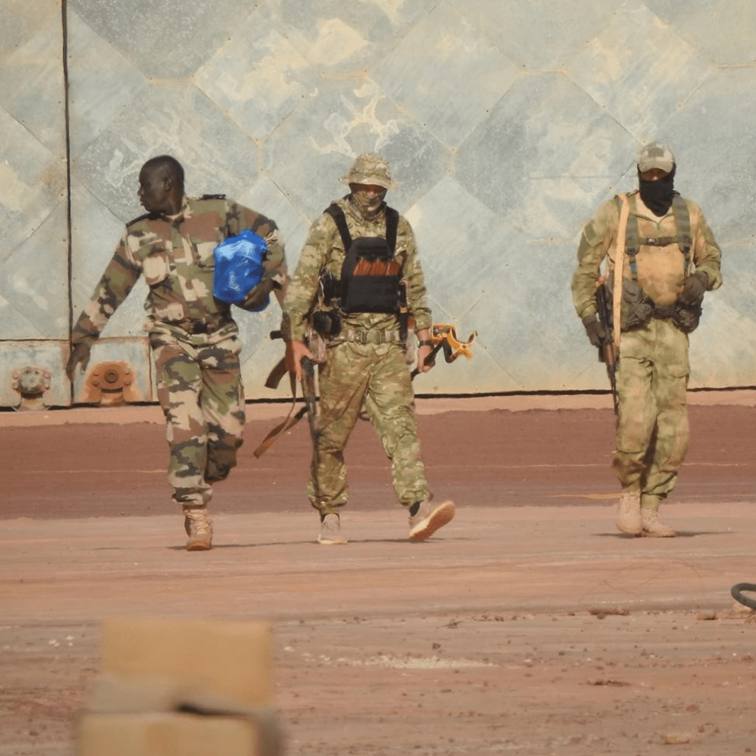 Wagner PMC fighters in Mali