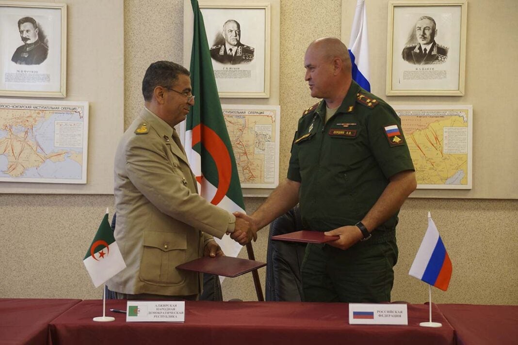 The first joint Russian-Algerian military exercise held in North Ossetia