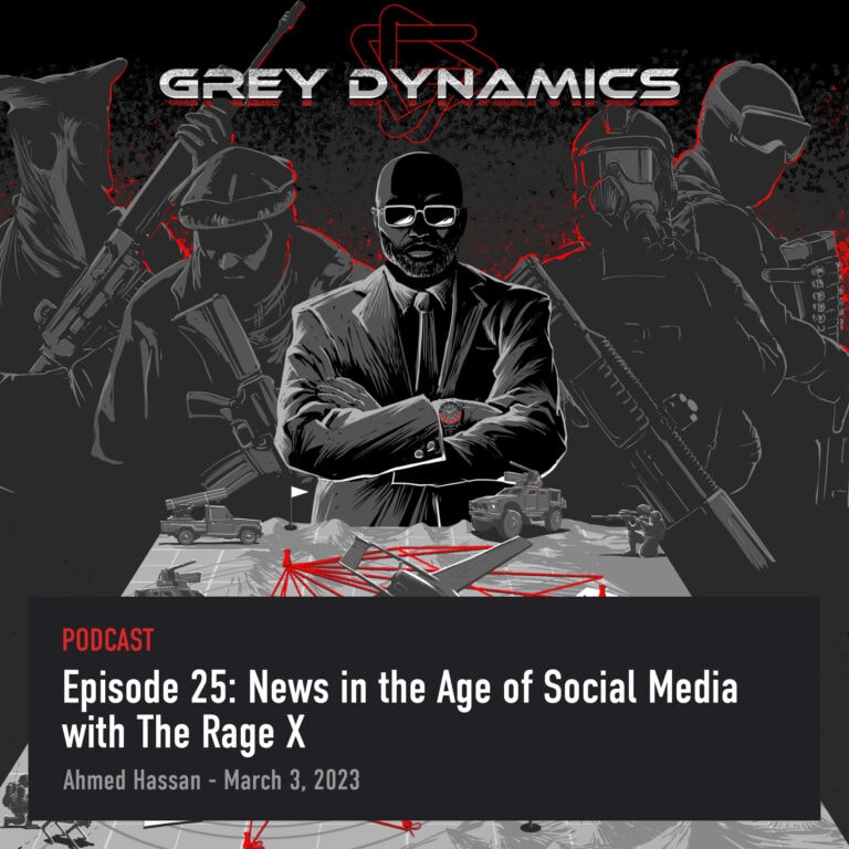 Podcast cover Grey Dynamics Episode 25