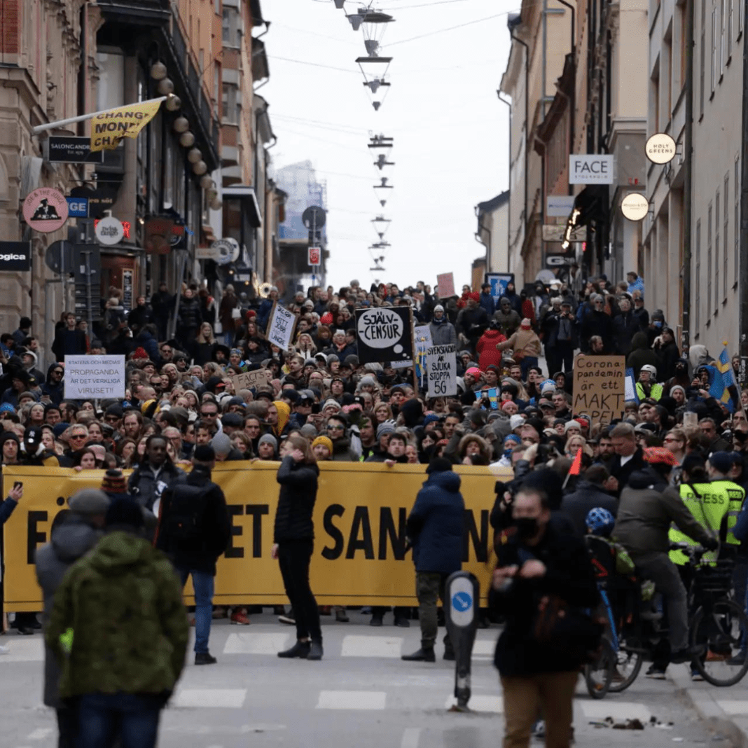 Protests in Sweden