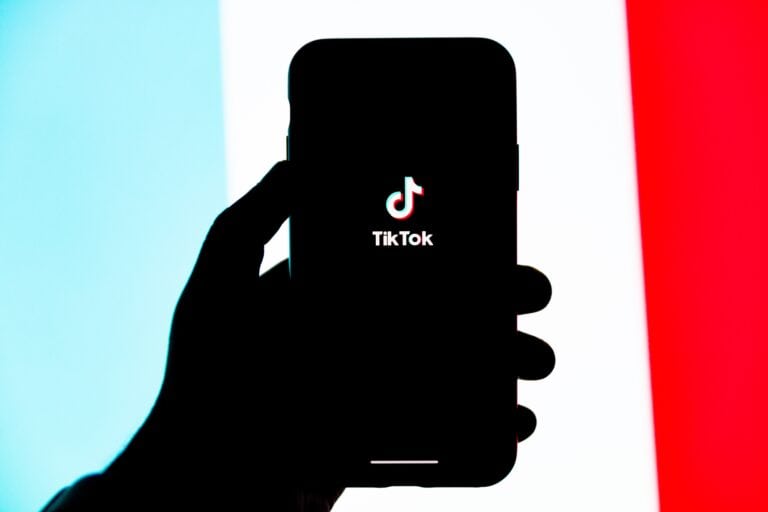 TikTok stock image