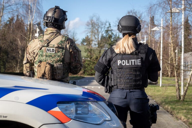 Dutch Police and Military train together for the Marengo Trial