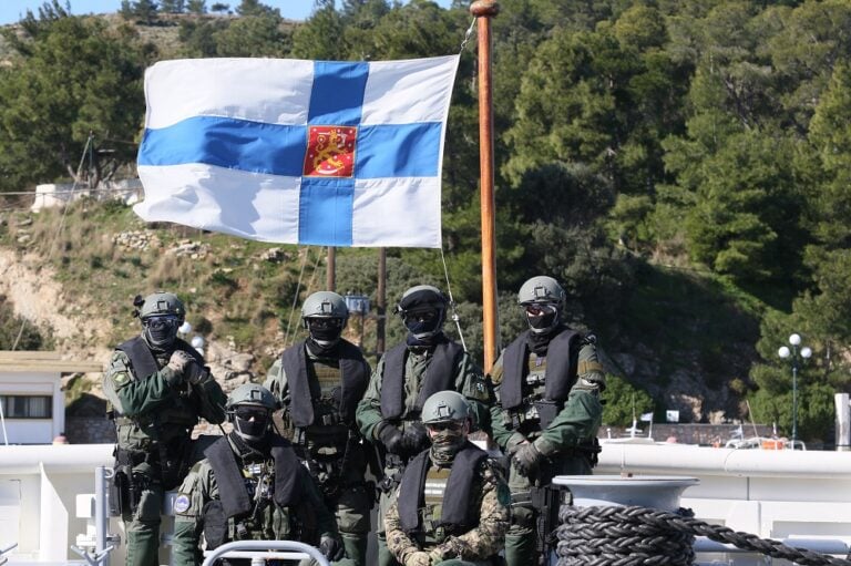 Finish border guards part of Frontex in Greece