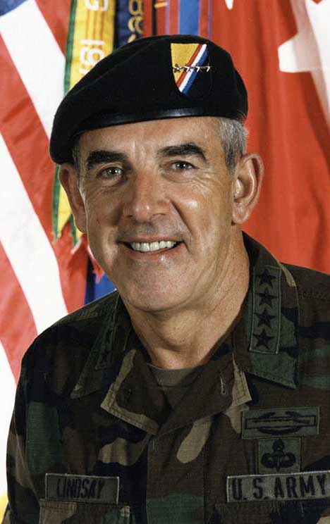 General James Lindsay, first commanding General of SOCOM.