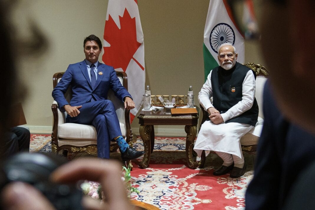 Prime Minister Justin Trudeau met with the Prime Minister of India, Narendra Modi, on the margins of the G20 Summit in New Delhi, India.