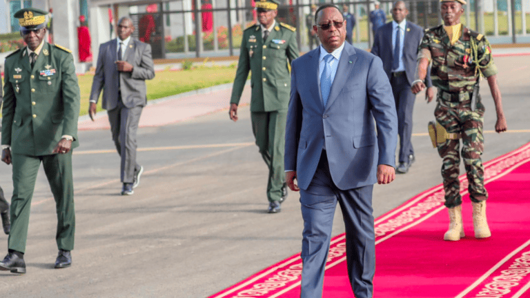 Macky Sall was relected in the recent elections.
