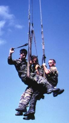 McGuire rig in use