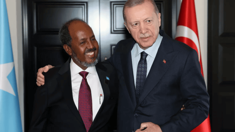 Turkish President Erdogan has expressed his country continued support for Somalia.