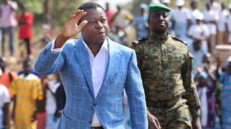 Protesters in Togo demand the end of Gnassingbe's rule.