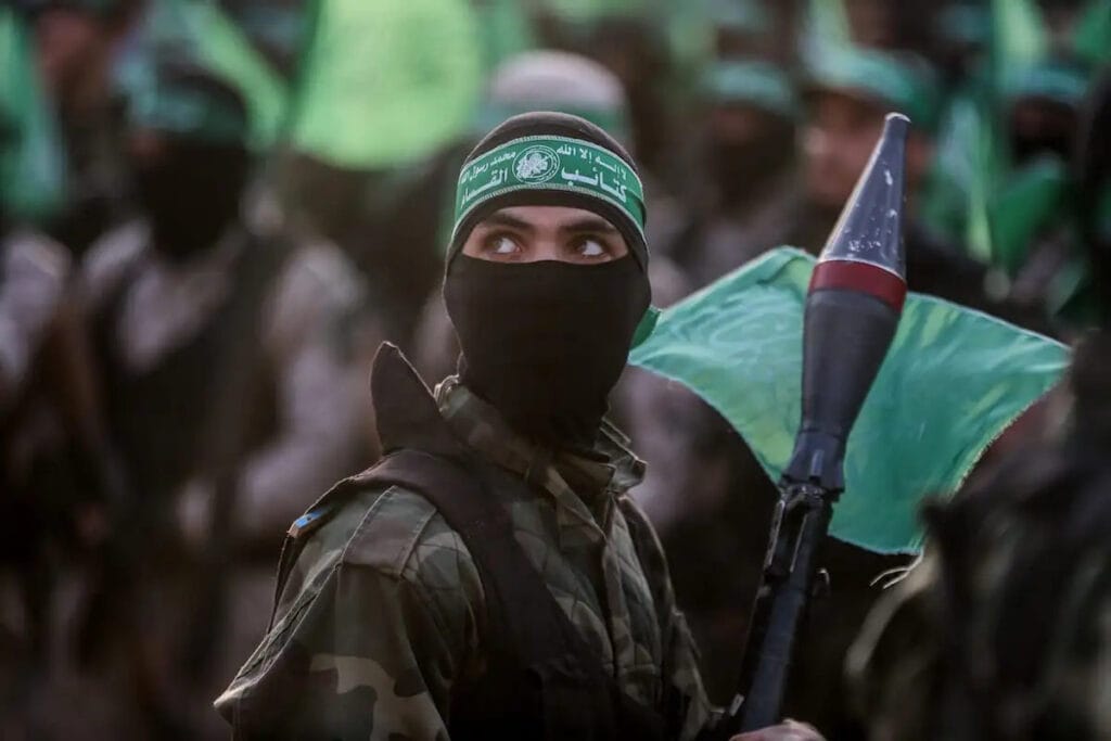 Members of the Izz ad-Din al-Qassam Brigades