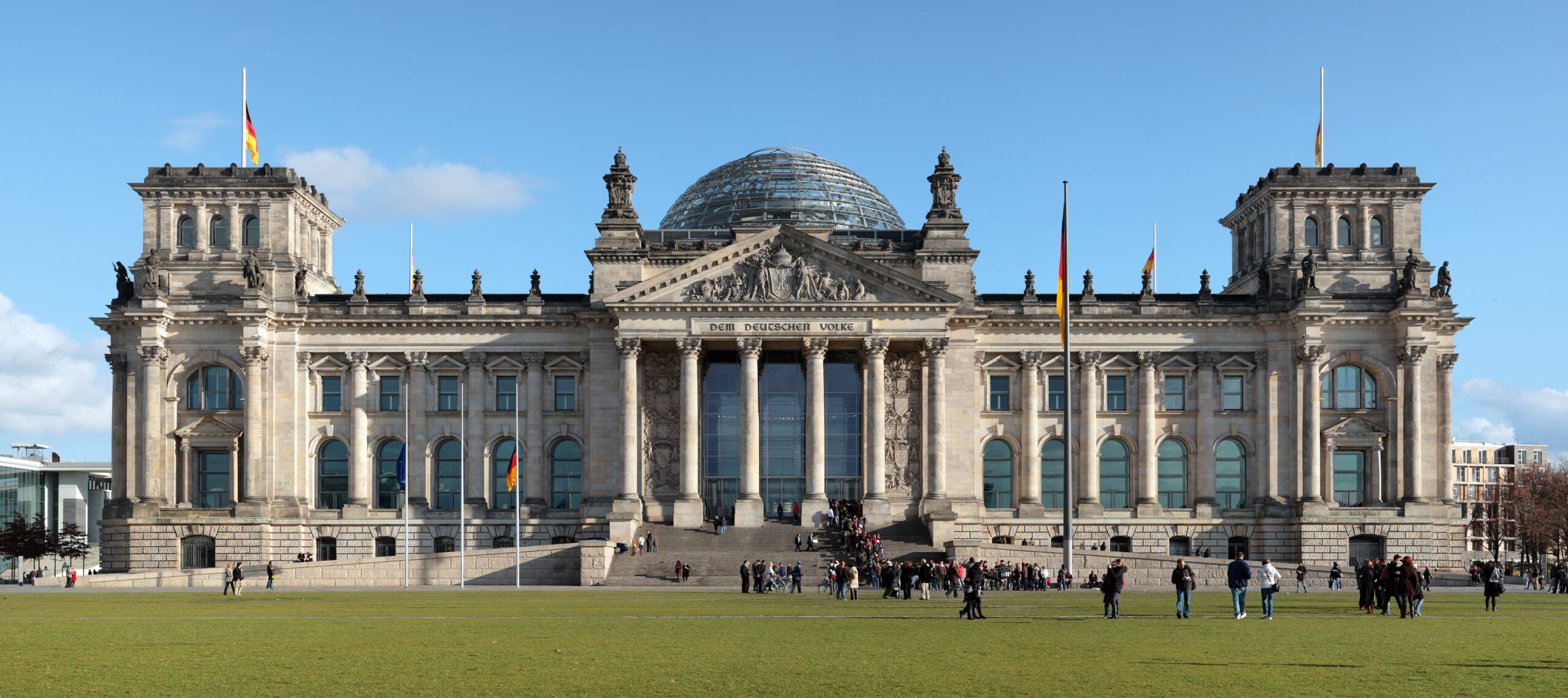 Reichstag building in Berlin