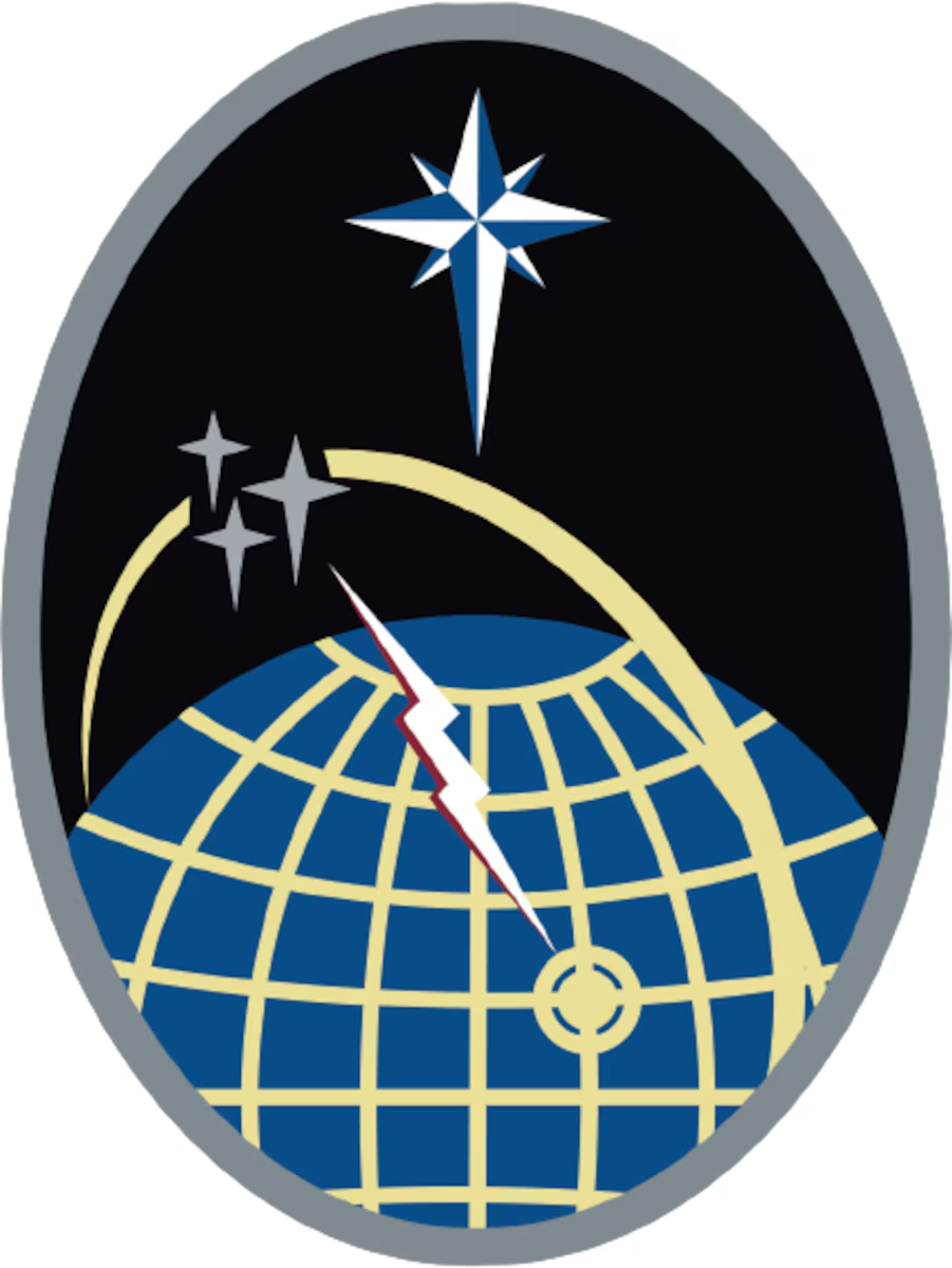 Delta 8, 2nd Space Operation Squadron OL-D, GPS insignia. The unit is found on Diego Garcia.