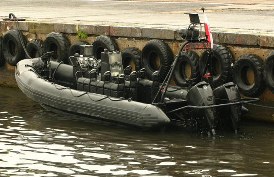 Assault boat used by JW Formoza
