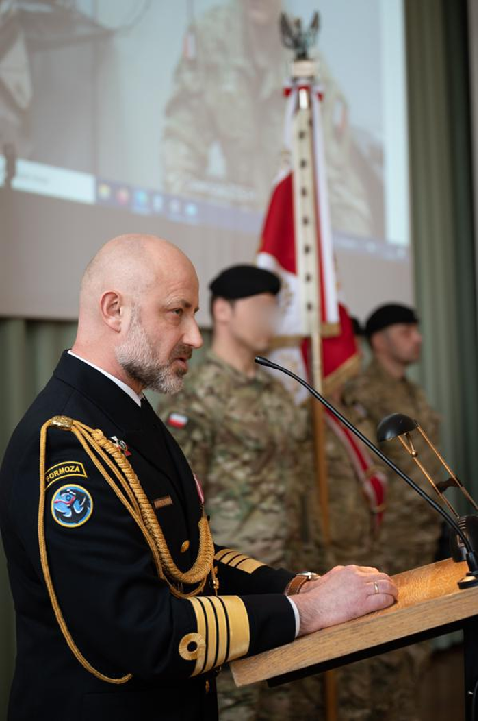 Cdr Jan Kwiatkowski - the current commander of JW Formoza