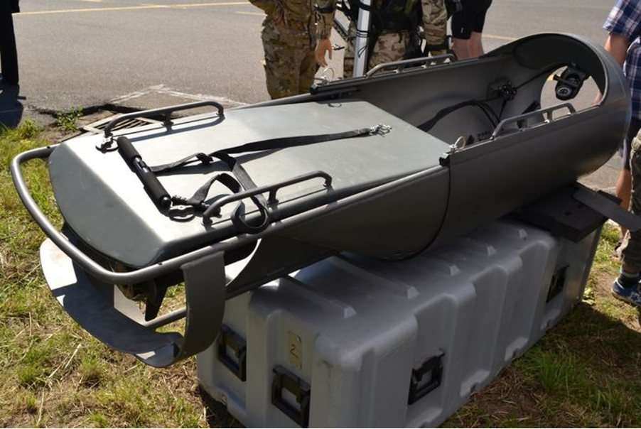 DPD underwater diver transporter used by JW Formoza