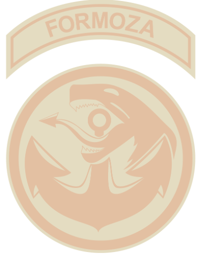 JW FORMOZA identification badge for desert uniform